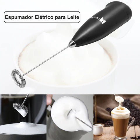 Espumador Batedor de Leite e Líquidos elétrico Portátil