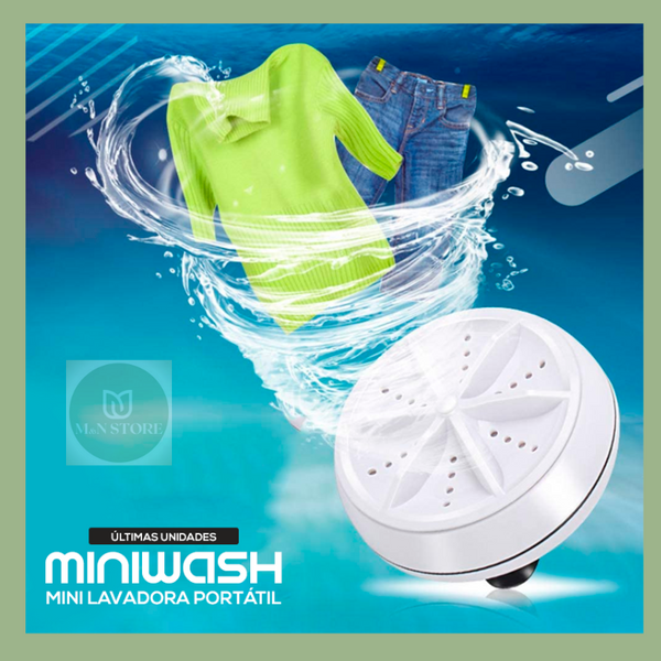 Máquina Portátil de Lavar Roupas e Louças | MiniWash - MEGA OFERTA